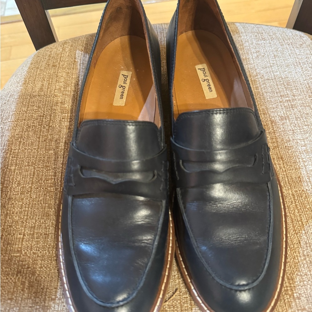 Paul Green Women’s Dark Blue Loafers